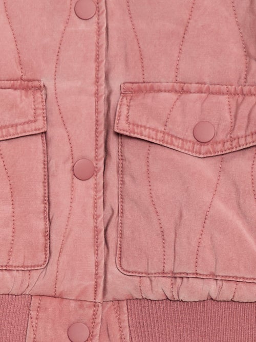 Veste en coton matelassé - Kiabi