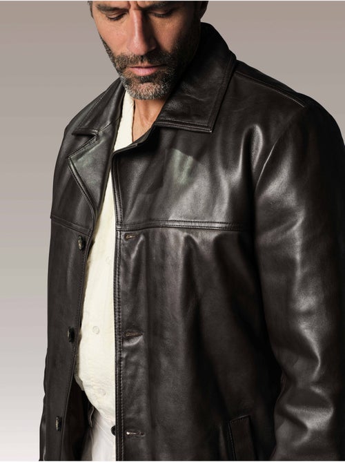 Veste En Cuir  Brasco Legend Redskins - Kiabi