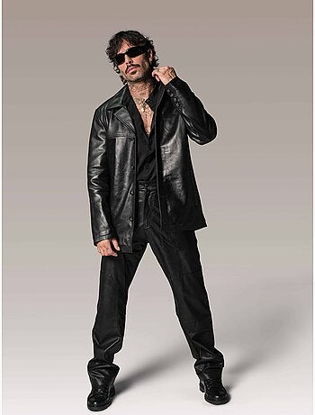 Veste En Cuir Brasco Legend Redskins