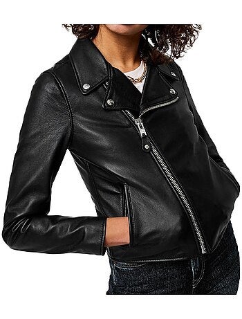 Veste en cuir Femme Schott Lcw8615