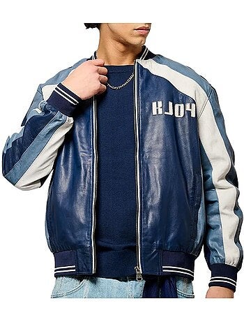 Veste en Cuir Homme Kaporal