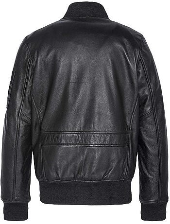 Veste en Cuir Homme Schott LCBOMB