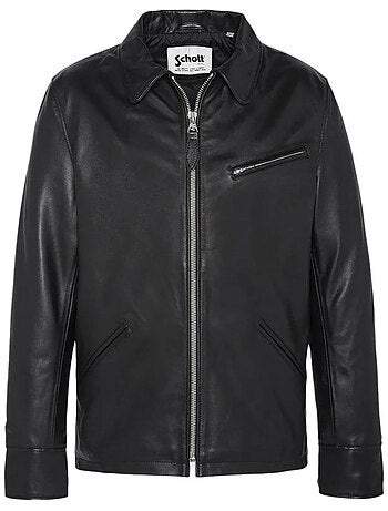 Veste En Cuir Homme Schott