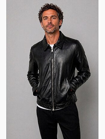 Veste En Cuir Noris Holster Redskins