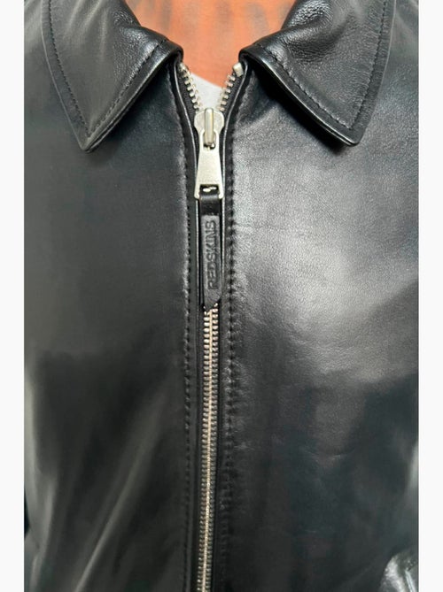 Veste En Cuir Noris Holster Redskins - Kiabi Veste En Cuir Noris Holster Redskins - Kiabi