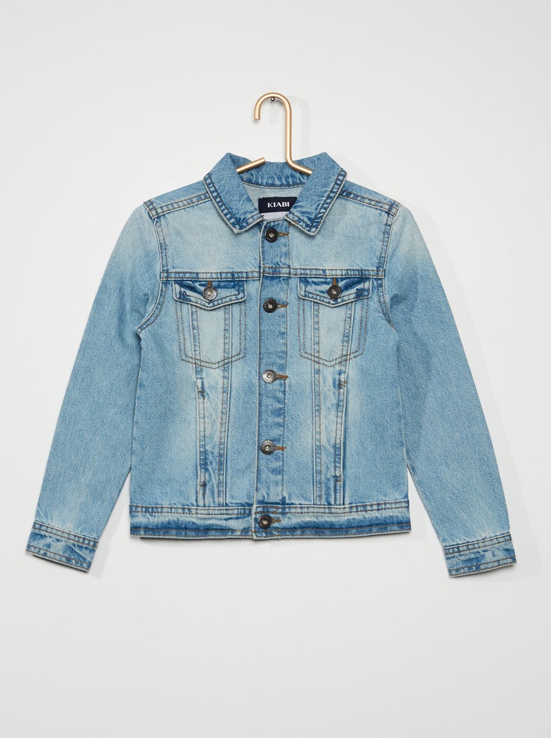 Veste en denim Bleu clair - Kiabi