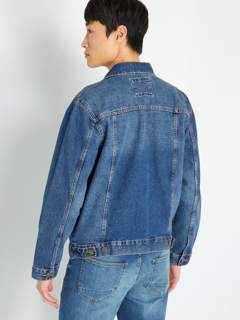 Veste en denim Bleu - Kiabi