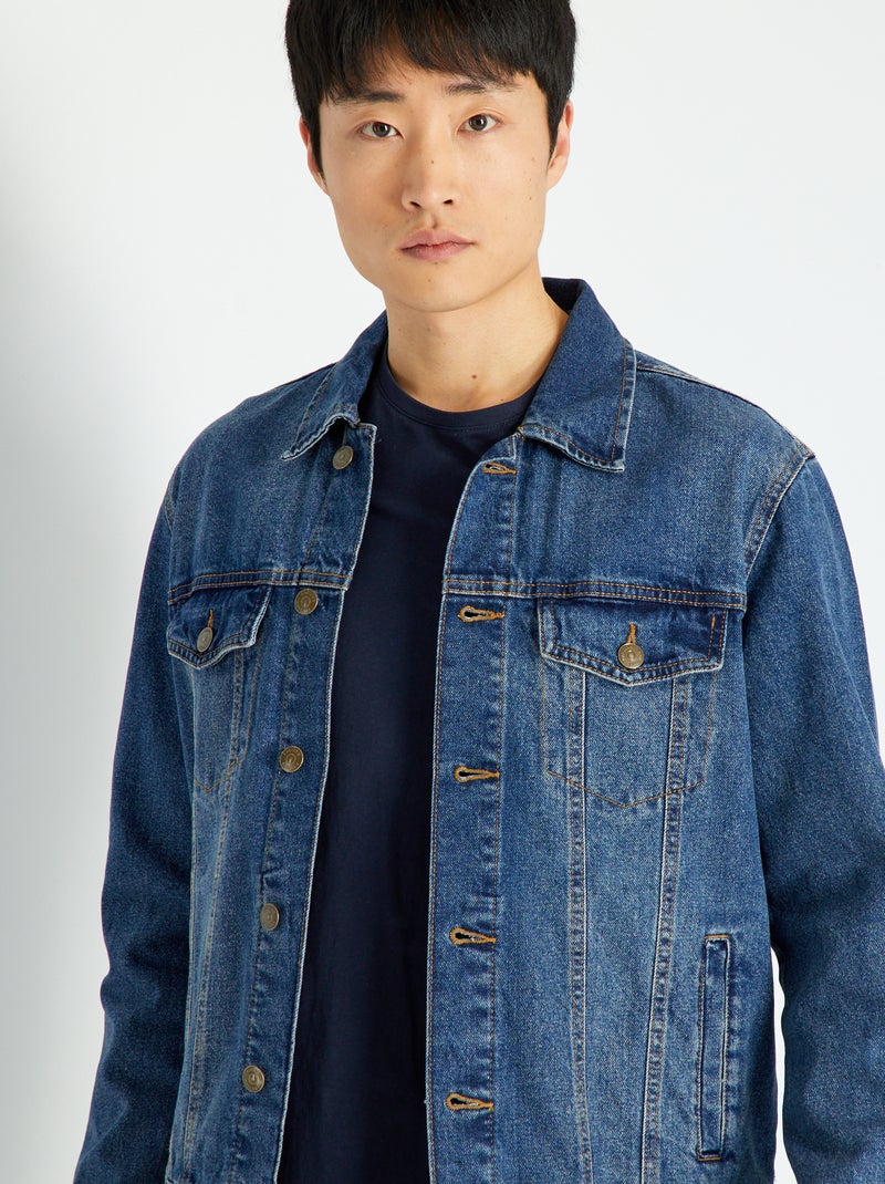 Veste en denim Bleu - Kiabi
