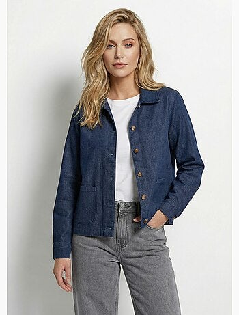 Veste en denim brut, style workwear - AFIBEL