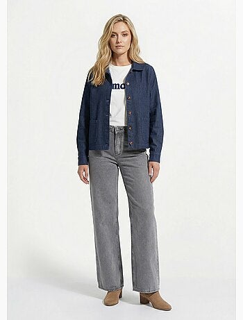 Veste en denim brut, style workwear - AFIBEL