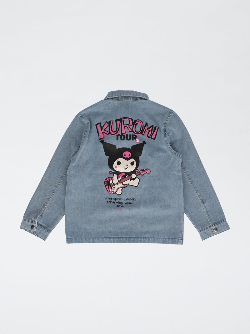 Veste en denim 'Hello Kitty' Bleu - Kiabi