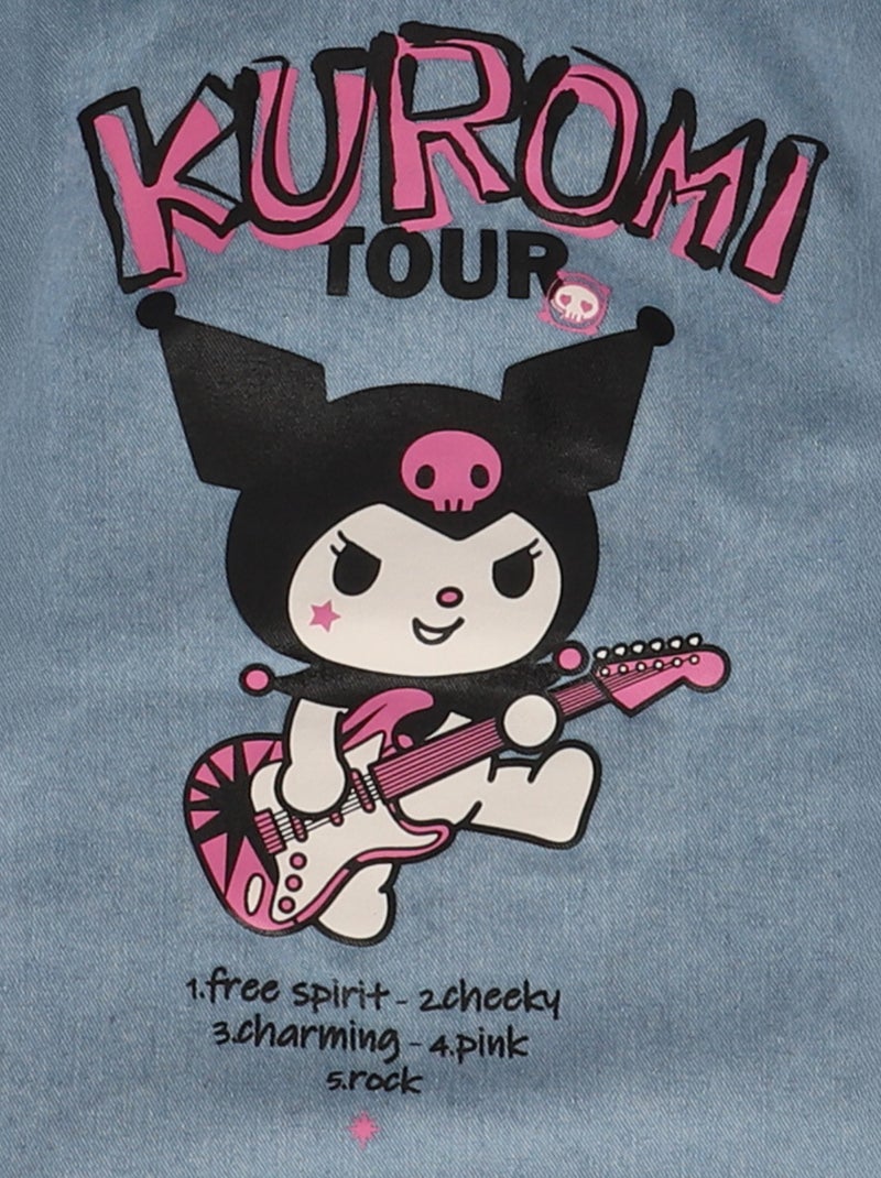 Veste en denim 'Hello Kitty' Bleu - Kiabi