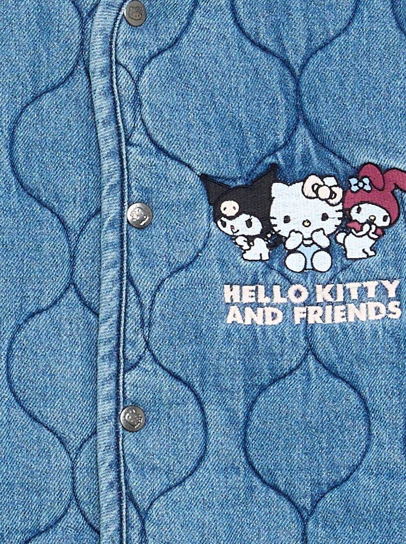 Veste en denim 'Hello Kitty' Bleu - Kiabi