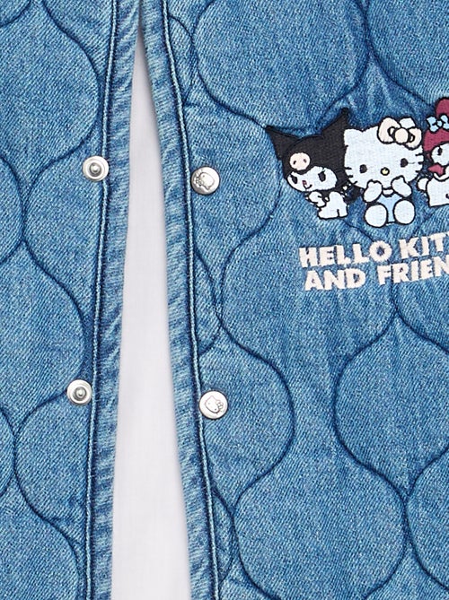 Veste en denim 'Hello Kitty' - Kiabi