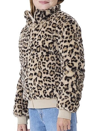 Veste en fausse fourrure fille name it