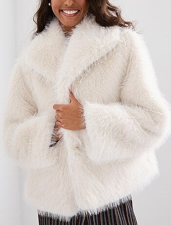Veste en fausse fourrure, MO Fashion