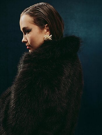 Veste en fausse fourrure, MO Fashion