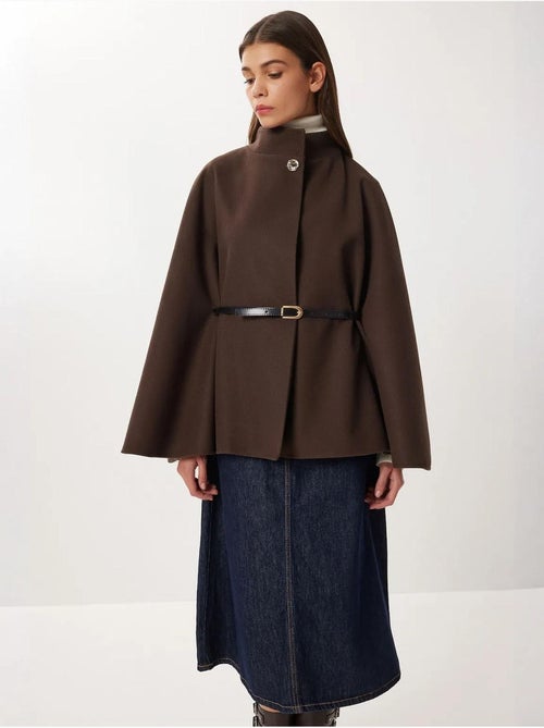 Veste en gabardine texturée avec fermeture à boutons istanbul - Kiabi Veste en gabardine texturée avec fermeture à boutons istanbul - Kiabi