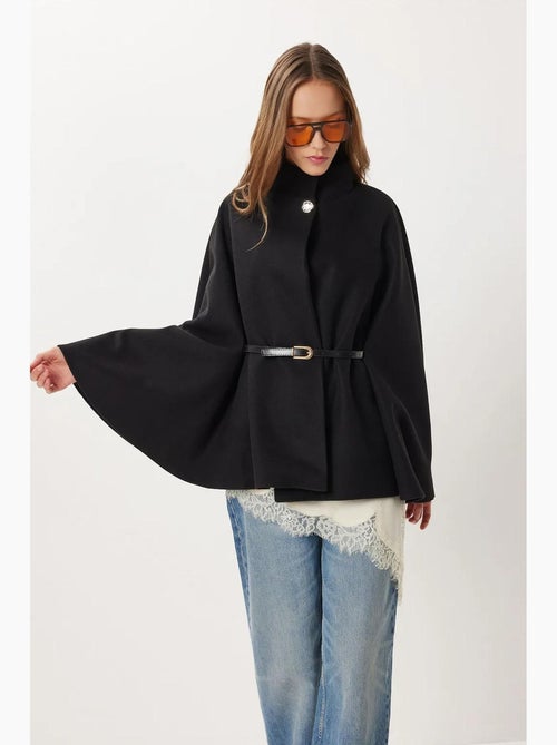 Veste en gabardine texturée avec fermeture à boutons istanbul - Kiabi Veste en gabardine texturée avec fermeture à boutons istanbul - Kiabi