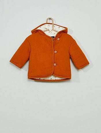 Veste en gaze de coton éco-conçu