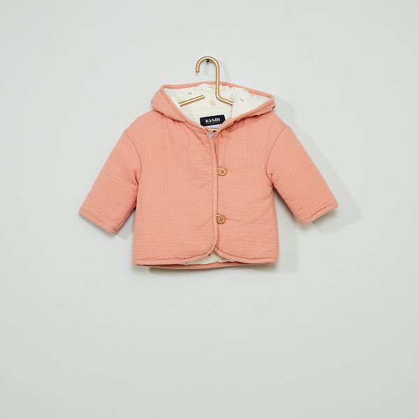 Veste En Gaze De Coton Eco Concu Bebe Fille Rose Kiabi 11