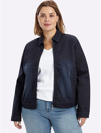 Veste En Jean - Taille Standard - Sheego