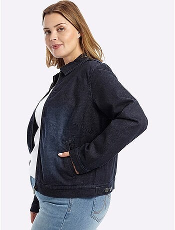 Veste En Jean - Taille Standard - Sheego