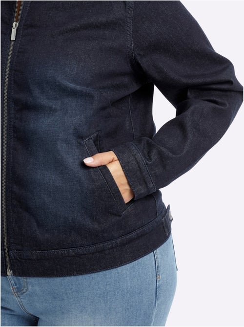 Veste En Jean - Taille Standard - Sheego - Kiabi