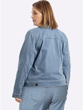 Veste En Jean - Taille Standard - Sheego