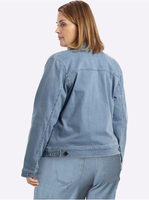Veste En Jean - Taille Standard - Sheego - Kiabi