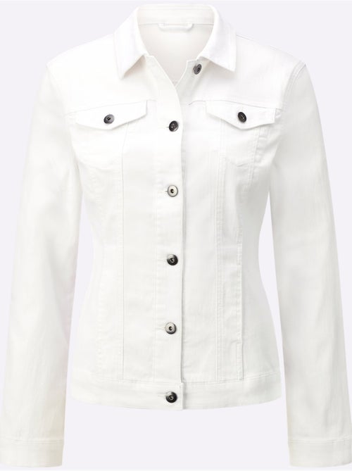 Veste En Jean à Associer Avec Un Pantalon - Taille Standard - Witt - Kiabi Veste En Jean à Associer Avec Un Pantalon - Taille Standard - Witt - Kiabi