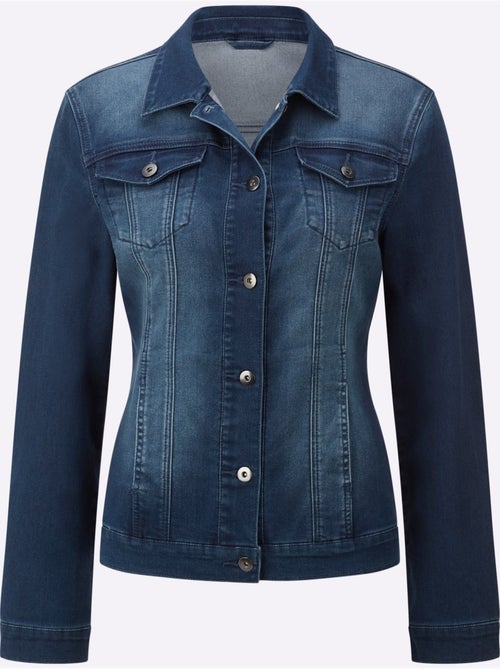 Veste En Jean à Associer Avec Un Pantalon - Taille Standard - Witt - Kiabi