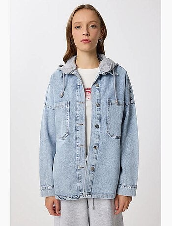 Veste en jean à capuche istanbul