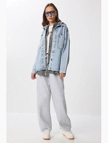 Veste en jean à capuche istanbul