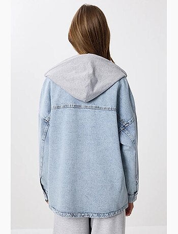 Veste en jean à capuche istanbul