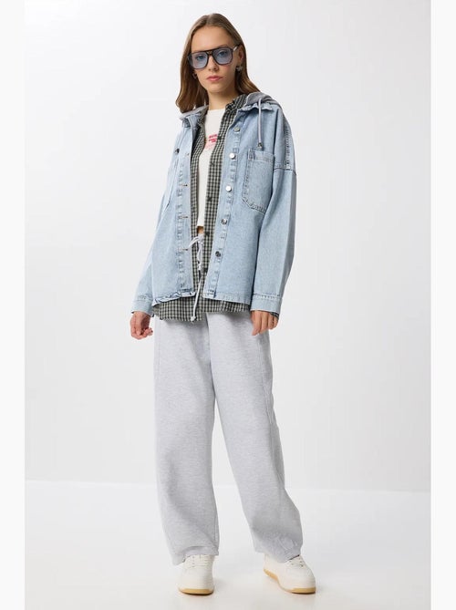 Veste en jean à capuche istanbul - Kiabi Veste en jean à capuche istanbul - Kiabi