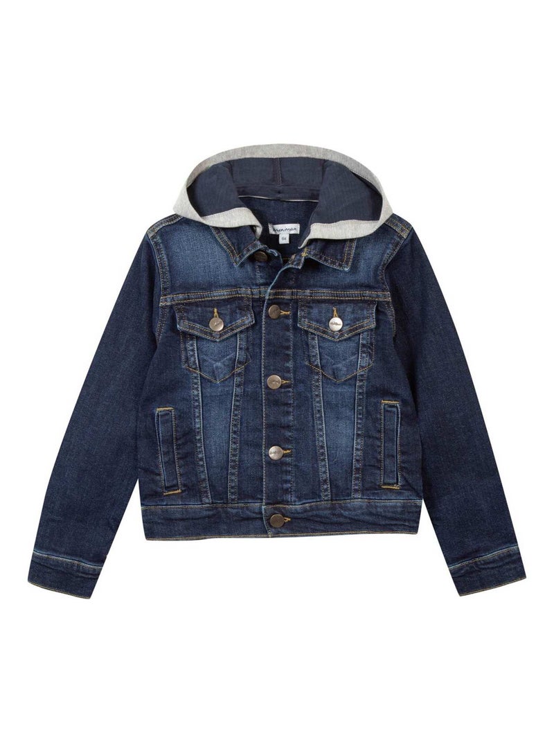 Veste En Jean Avec Capuche Amovible 'miniman' N/A - Kiabi