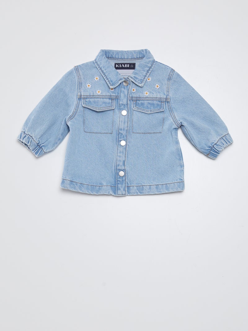Veste en jean BLEU - Kiabi