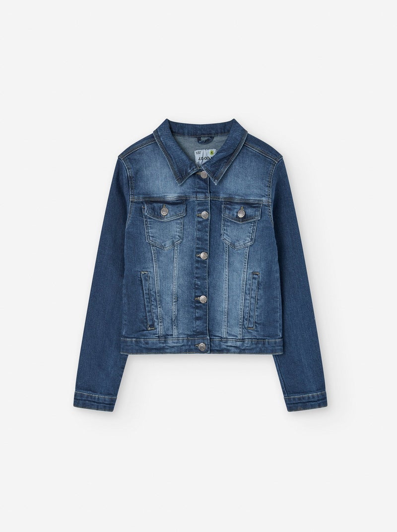 Veste en Jean Bleu - Kiabi