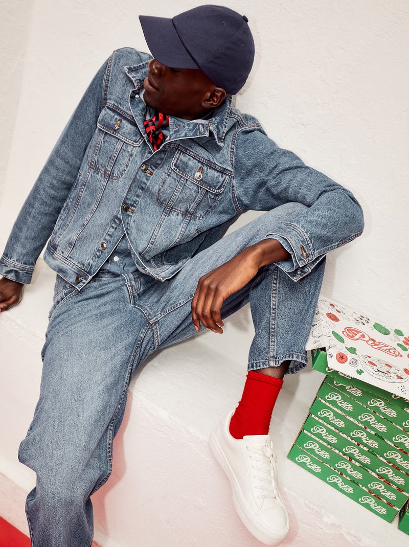 Veste en jean Bleu - Kiabi