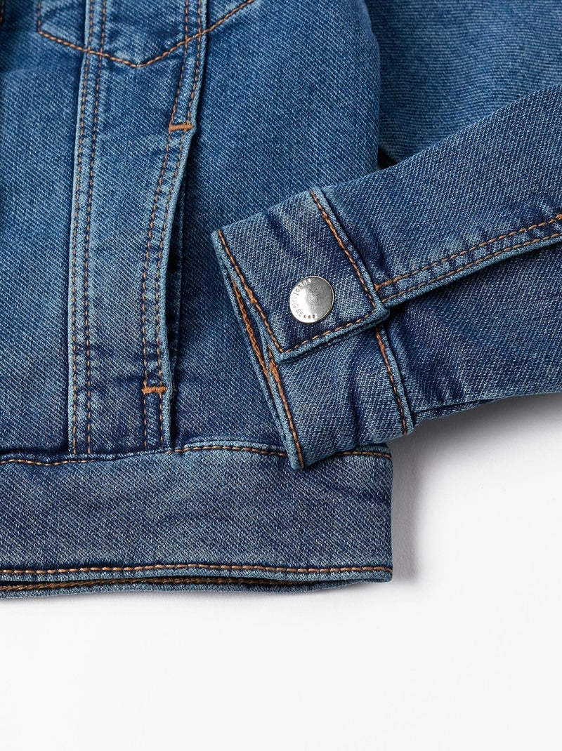 Veste en jean bleu pour fille manches longues ESSENTIALS LINE Bleu - Kiabi