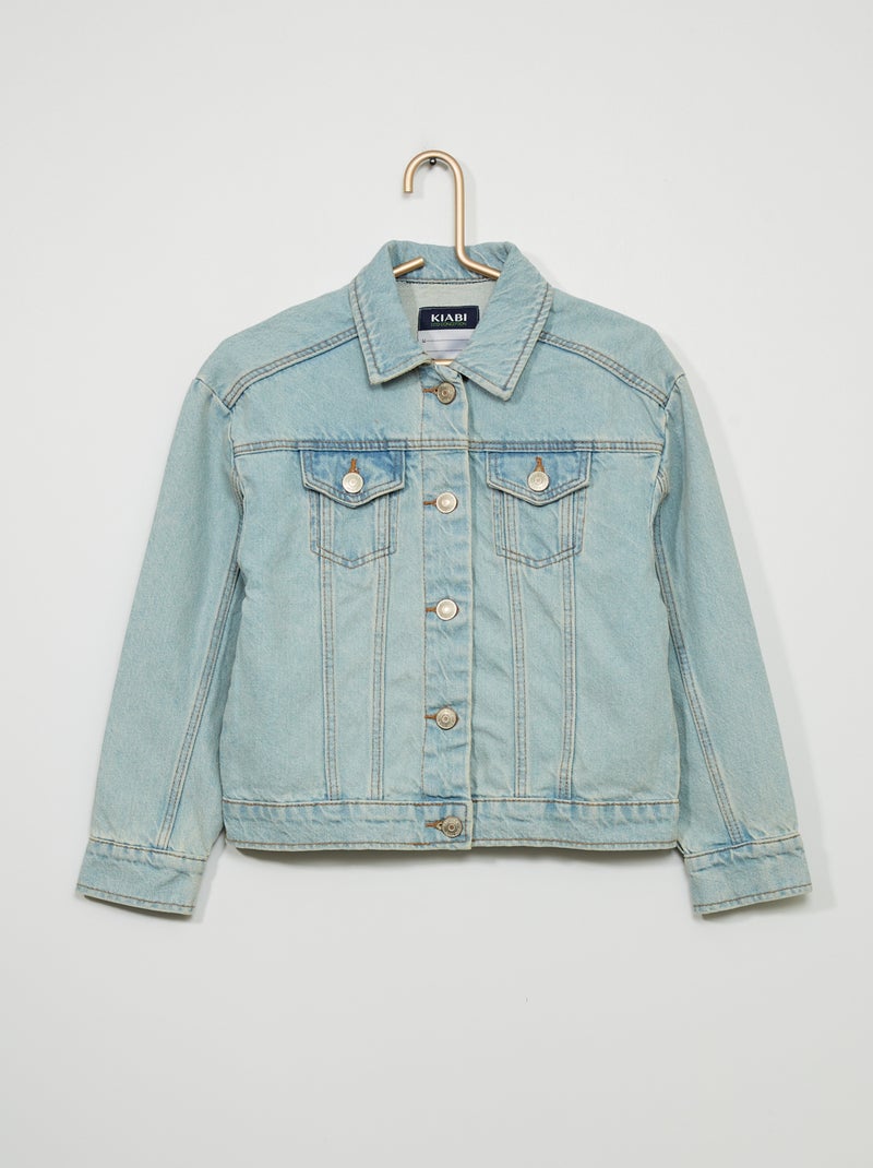 Veste en jean Bleu - Kiabi