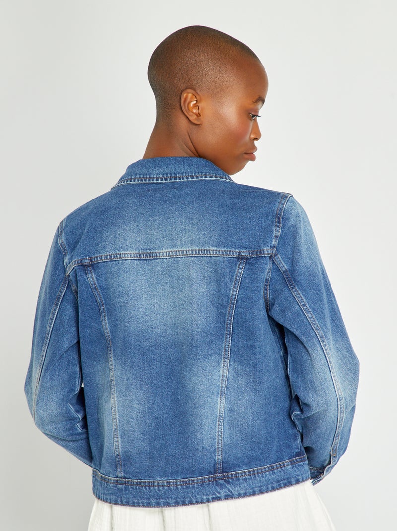Veste en jean Bleu - Kiabi