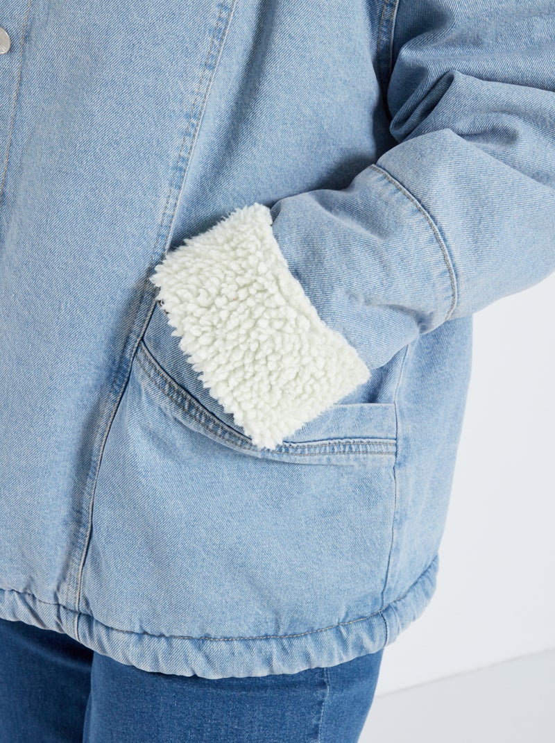 Veste en jean Bleu - Kiabi