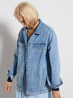 Veste en jean boyfriend - Kiabi