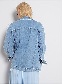 Veste en jean boyfriend - Kiabi