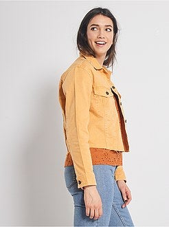 Veste en jean cropped - Kiabi