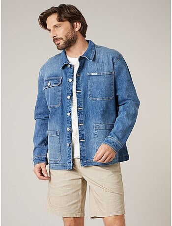 Veste en jean denim homme en coton 'Deeluxe'