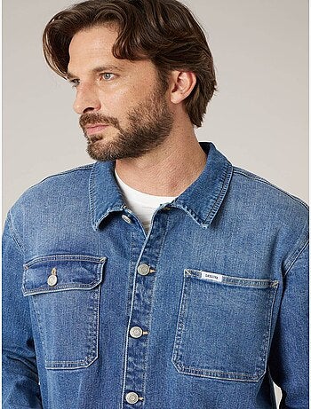Veste en jean denim homme en coton 'Deeluxe'