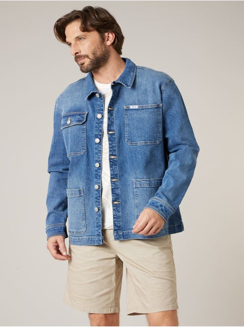Veste en jean denim pour homme 'deeluxe' - Kiabi Veste en jean denim pour homme 'deeluxe' - Kiabi